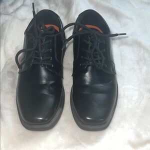 Boys Black Dress Shoes